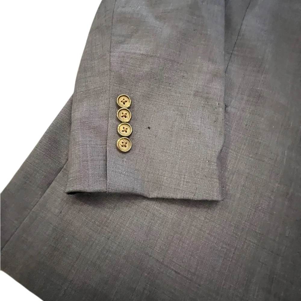 Lauren Ralph‎ Lauren Men's Navy Blue Wool Blazer 2 Button 44S Business Formal